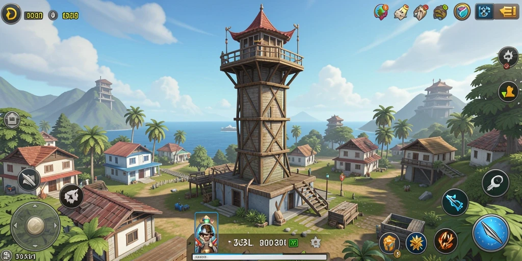 Tampilan gameplay 33L yang mendebarkan dalam gaya Tower Defense.