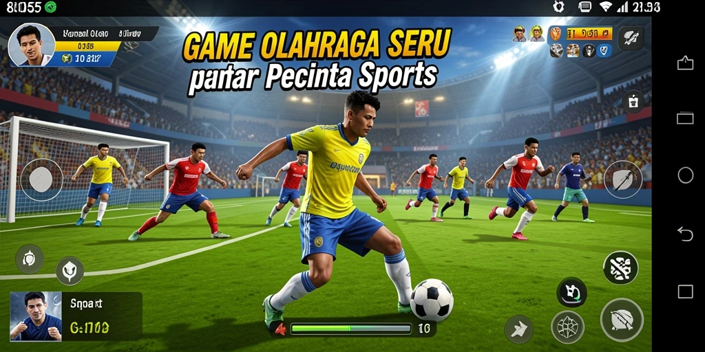 Gambaran gameplay 8055 yang penuh aksi dan seru.