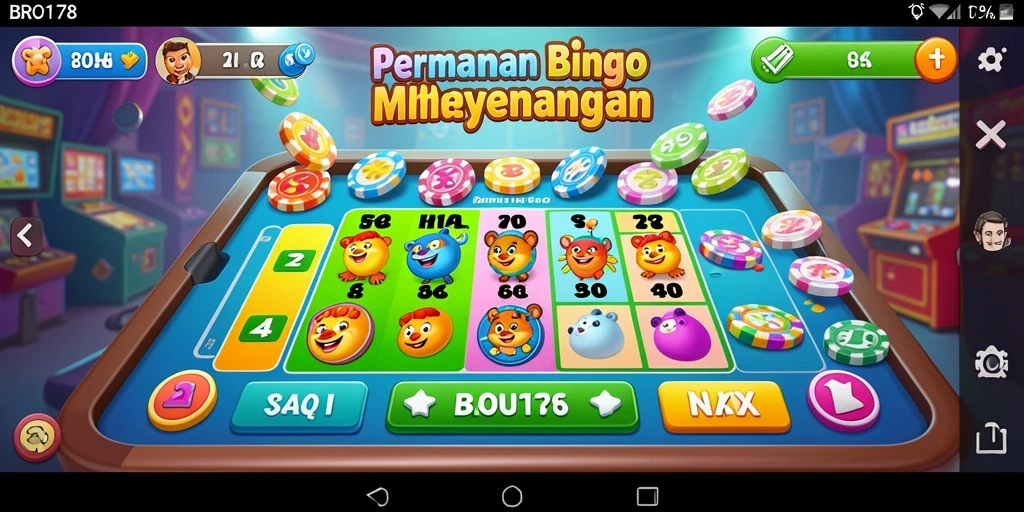 Tampilan menarik gameplay Bingo di BRO178.