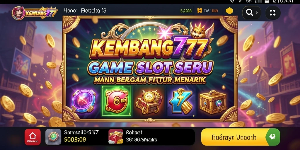 Tampilan menarik dari gameplay KEMBANG777 dalam permainan Slot.
