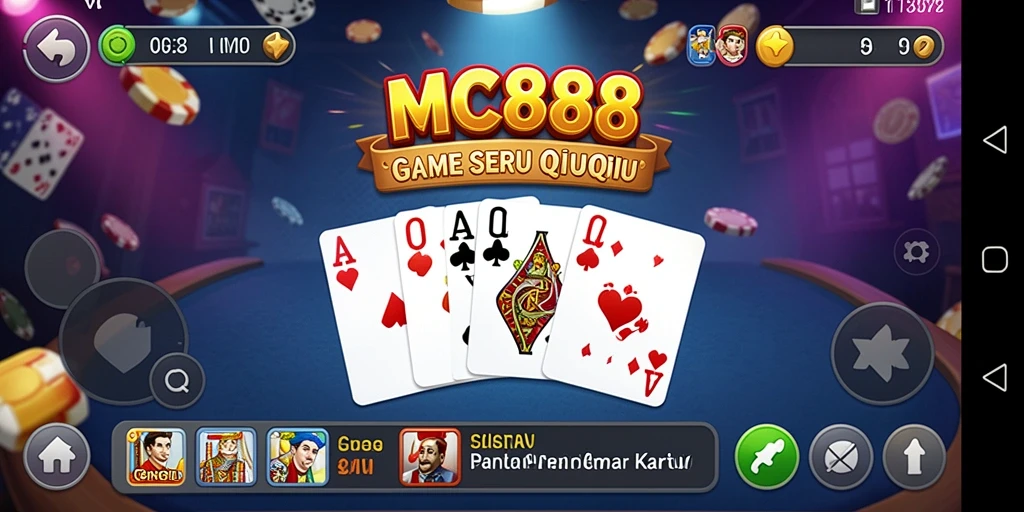 Gameplay QiuQiu seru di MC888 dengan tampilan grafis yang menarik.