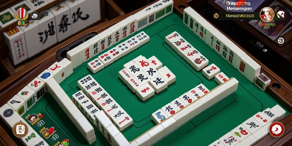 Tampilan permainan Mahjong di MINTOTO dengan grafis menakjubkan.