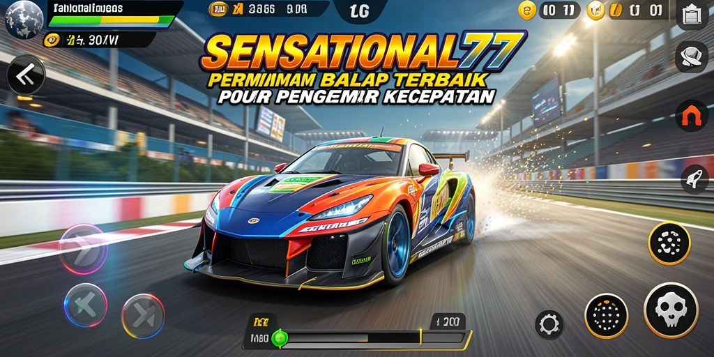 Tampilan gameplay mendebarkan dari SENSATIONAL77 yang penuh aksi.